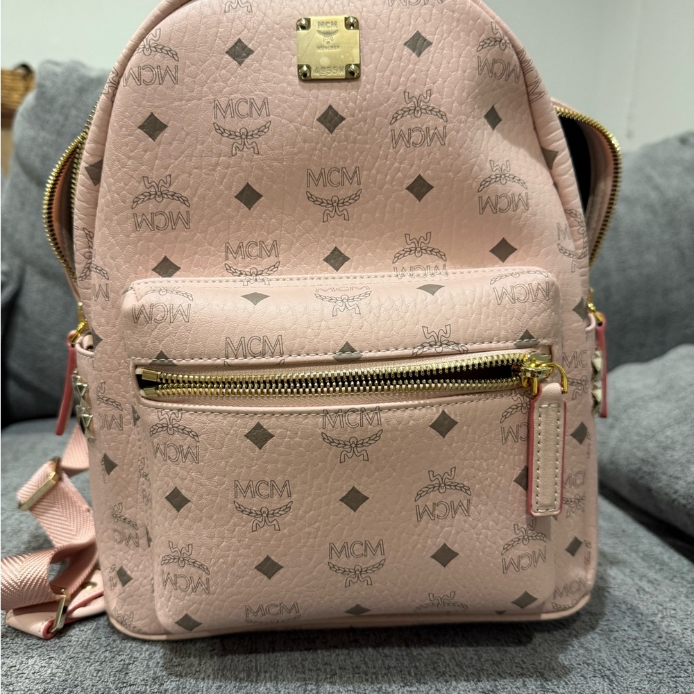 Pink MCM bag